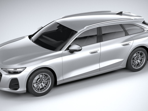 Audi A6 Avant Regular 2026 Modello 3D