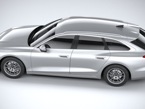 Audi A6 Avant Regular 2026 Modello 3D