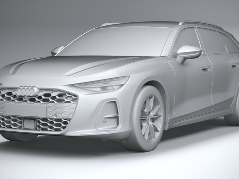 Audi A6 Avant Regular 2026 Modello 3D