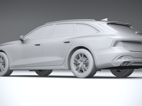 Audi A6 Avant Regular 2026 Modello 3D