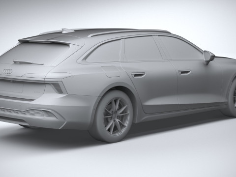 Audi A6 Avant Regular 2026 Modello 3D