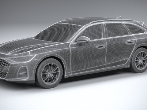 Audi A6 Avant Regular 2026 Modello 3D