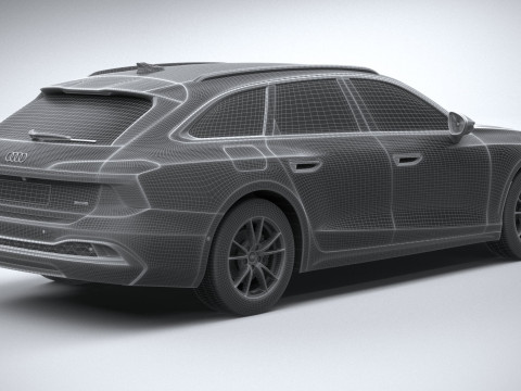 Audi A6 Avant Regular 2026 Modello 3D