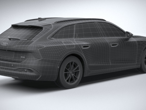 Audi A6 Avant Regular 2026 Modello 3D