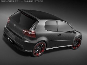 Volkswagen Golf GTI R Concept 3D 모델