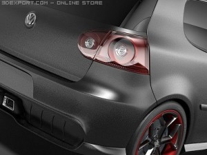 Volkswagen Golf GTI R Concept 3D 모델