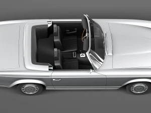 Mercedes-Benz SL Pagoda W113 1963-1971 3D Model