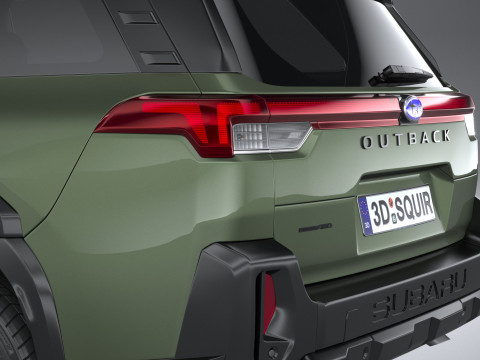Subaru Outback 2026 Modello 3D