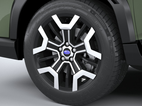 Subaru Outback 2026 Modello 3D