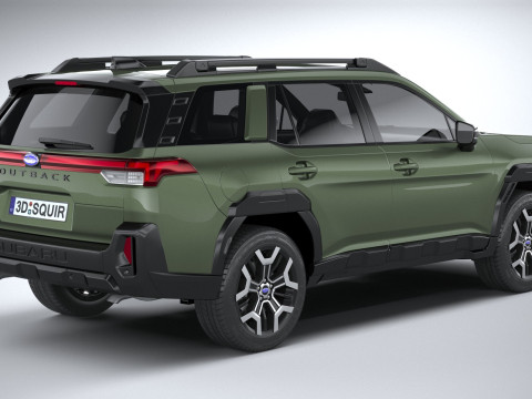 Subaru Outback 2026 Modello 3D