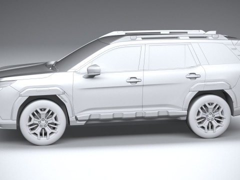 Subaru Outback 2026 Modello 3D