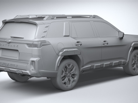 Subaru Outback 2026 Modello 3D