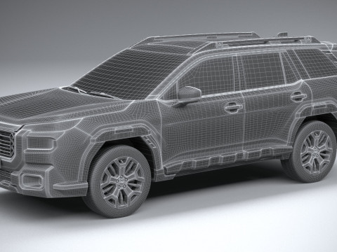 Subaru Outback 2026 Modello 3D