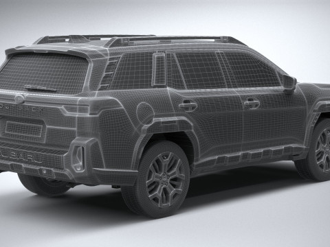 Subaru Outback 2026 Modello 3D