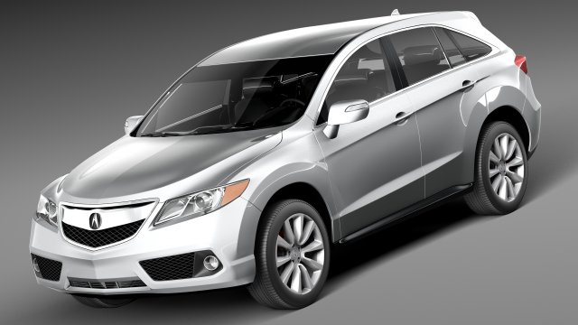 Acura RDX 2013 Modelo 3D .c4d .max .obj .3ds .fbx .stl .blend 
