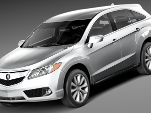 Acura RDX 2013 3D Model