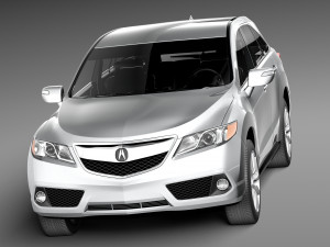 Acura RDX 2013 Modelo 3D