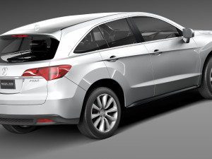 Acura RDX 2013 Modelo 3D