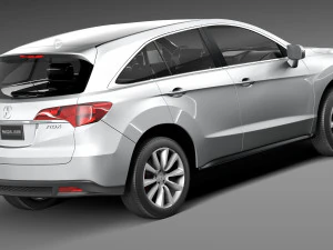 Acura RDX 2013 3D Model