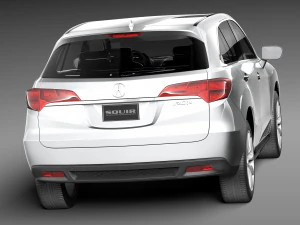 Acura RDX 2013 3D Model