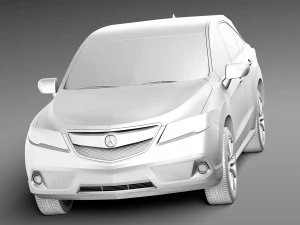 Acura RDX 2013 3D Model