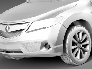 Acura RDX 2013 Modelo 3D