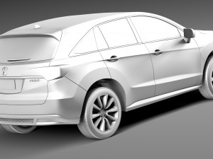 Acura RDX 2013 Modelo 3D