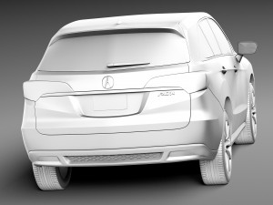 Acura RDX 2013 Modelo 3D