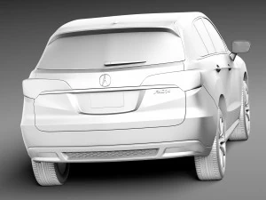 Acura RDX 2013 3D Model