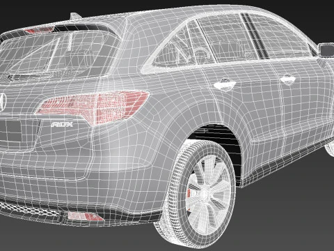 Acura RDX 2013 3D Model