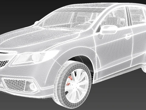 Acura RDX 2013 3D Model