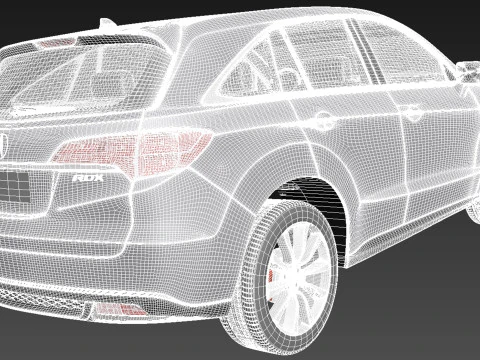 Acura RDX 2013 3D Model