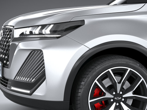 Chery Tiggo 7 Pro Max 2025 3D Model