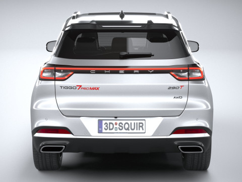 Chery Tiggo 7 Pro Max 2025 3D Model