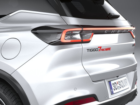 Chery Tiggo 7 Pro Max 2025 3D Model