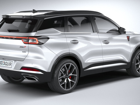 Chery Tiggo 7 Pro Max 2025 3D Model