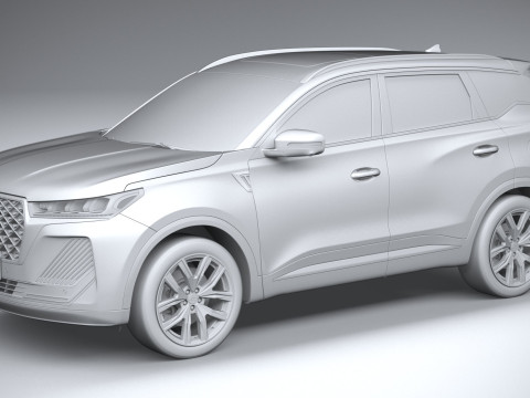Chery Tiggo 7 Pro Max 2025 3D Model