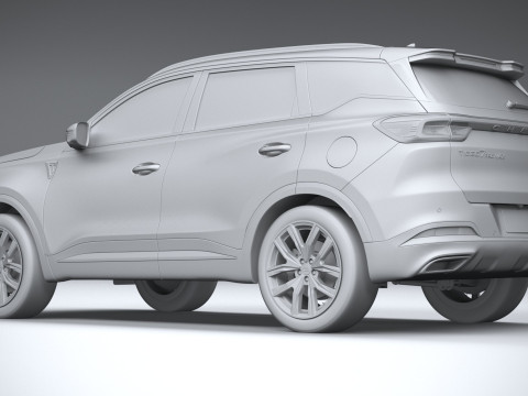 Chery Tiggo 7 Pro Max 2025 3D Model