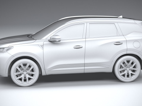 Chery Tiggo 7 Pro Max 2025 3D Model