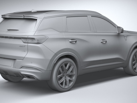 Chery Tiggo 7 Pro Max 2025 3D Model