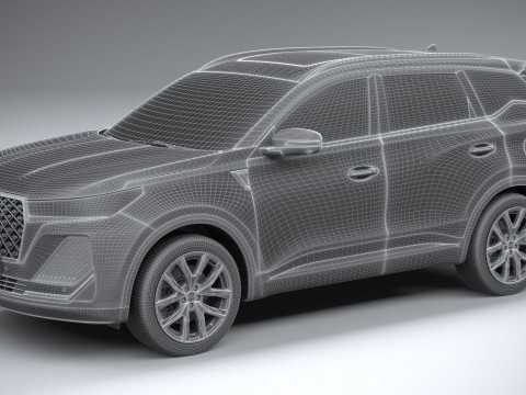 Chery Tiggo 7 Pro Max 2025 3D Model