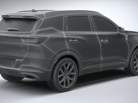 Chery Tiggo 7 Pro Max 2025 3D Model