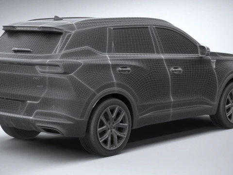 Chery Tiggo 7 Pro Max 2025 Modelo 3D