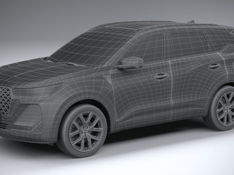 Chery Tiggo 7 Pro Max 2025 3D Model