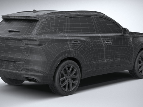 Chery Tiggo 7 Pro Max 2025 3D Model