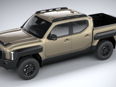 Kia Tasman 2026 3D Model