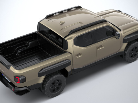 Kia Tasman 2026 3D Model