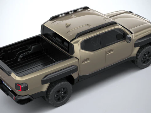 Kia Tasman 2026 3D Model