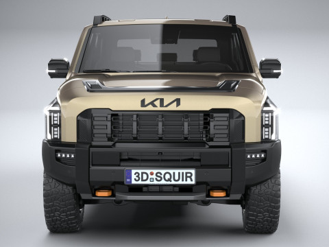 Kia Tasman 2026 3D Model