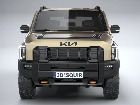Kia Tasman 2026 3D Model